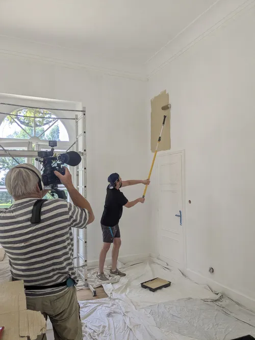 A New Life in the Sun series, behind the scenes filming